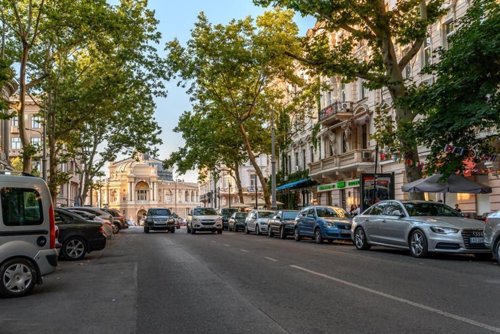 Три Квартала От Оперного-Тихий Лофт-Новый Апарт Odessa Eksteriør billede
